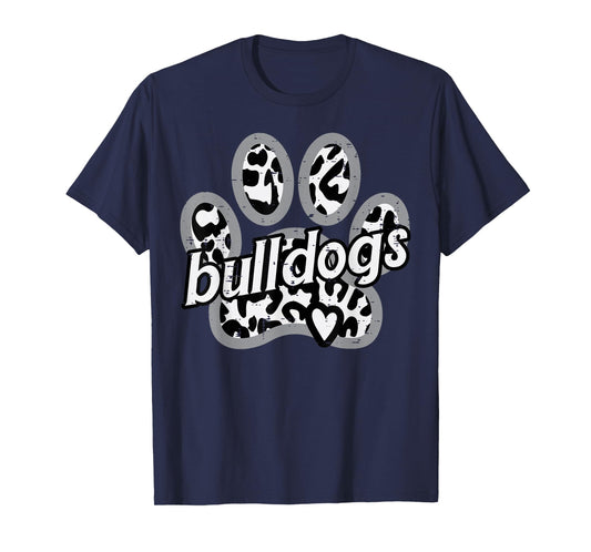 Bulldog Boys Girls Youth Teen Kids Men Women T-Shirt