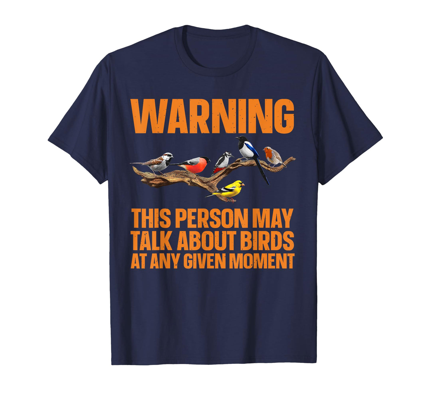 Funny Bird Watching Art For Men Women Bird Watcher Birding T-Shirt