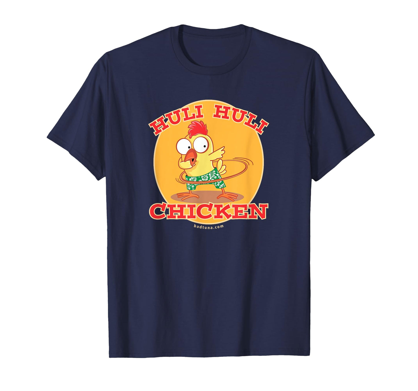 Huli Hula Hoop Dabber Funny Chicken T-Shirt