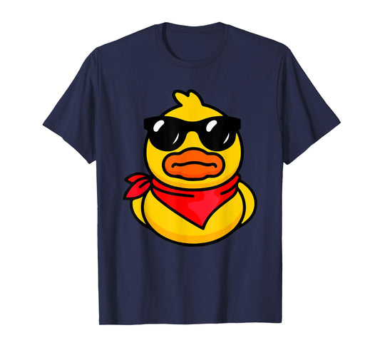 Cool Duckie Sunglasses Duckling Funny Ducky Rubber Duck T-Shirt