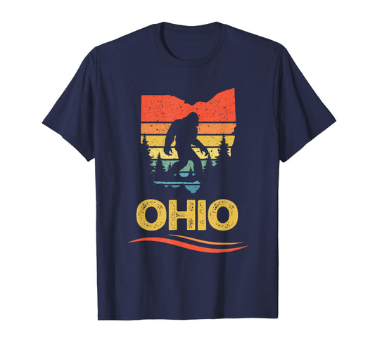 Ohio with a Bigfoot or a Sasquatch T-Shirt