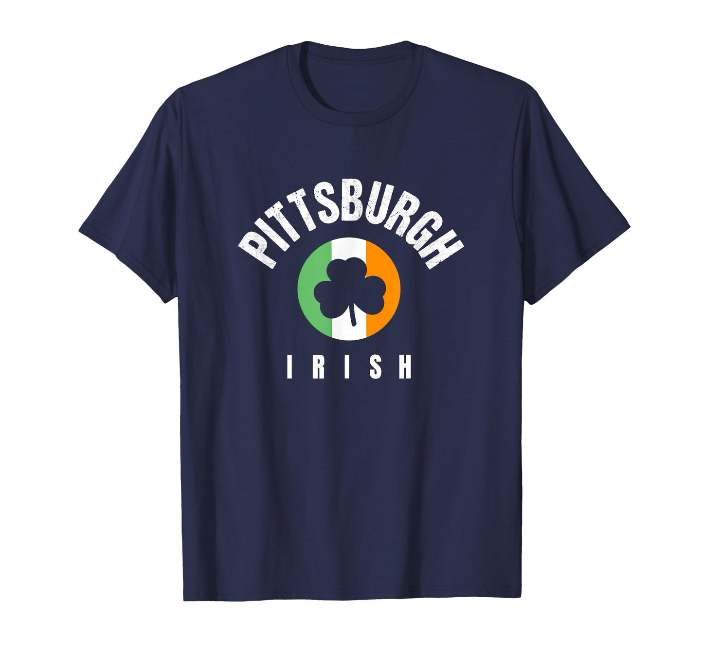 Pittsburgh St Patricks Green Saint Pattys Pittsburgh Irish T-Shirt
