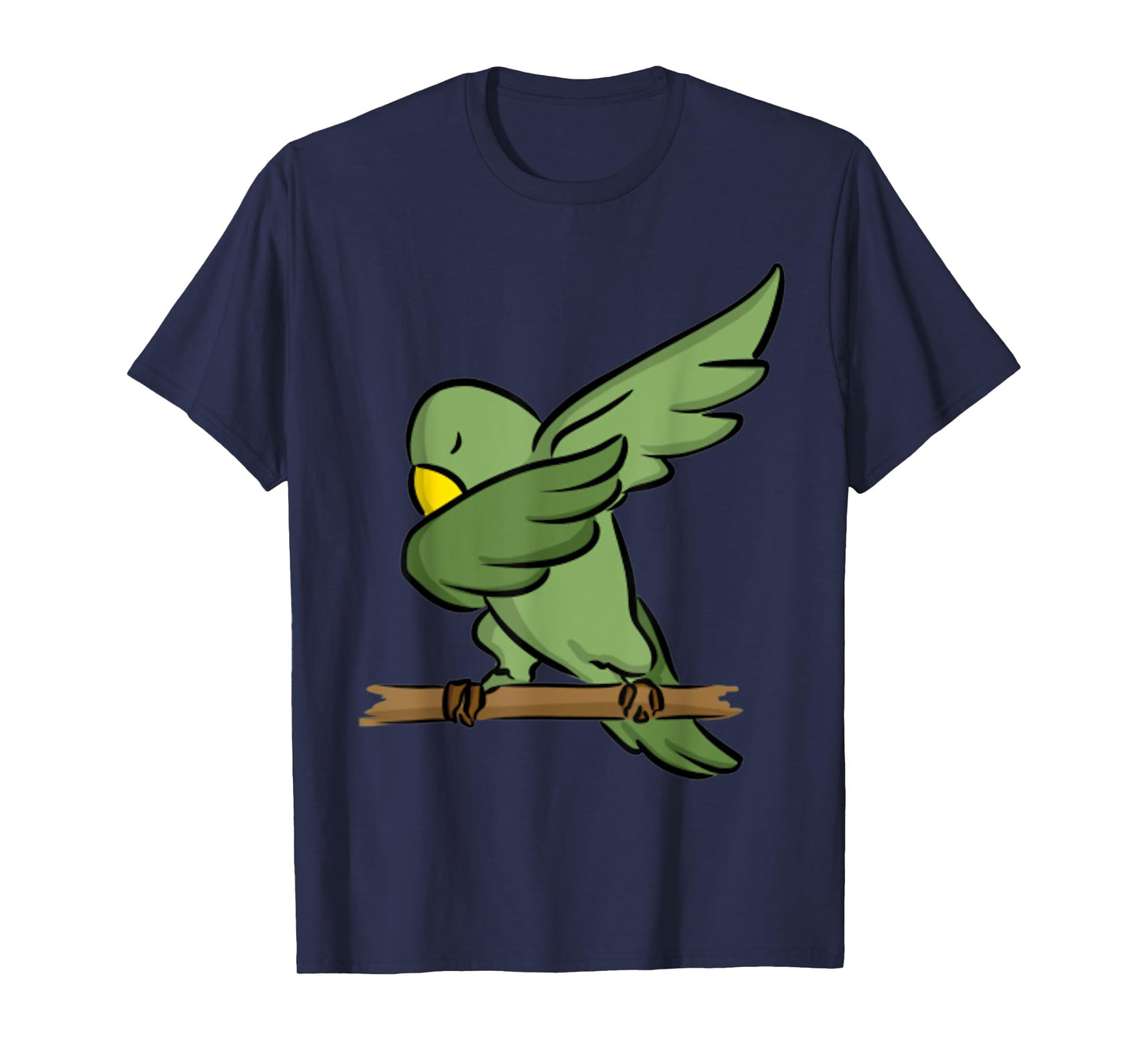Dabbing Parakeet Bird T-Shirt