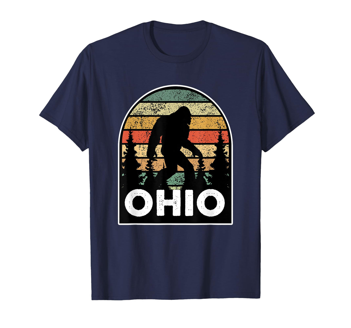 Ohio with a Bigfoot, or a Sasquatch T-Shirt