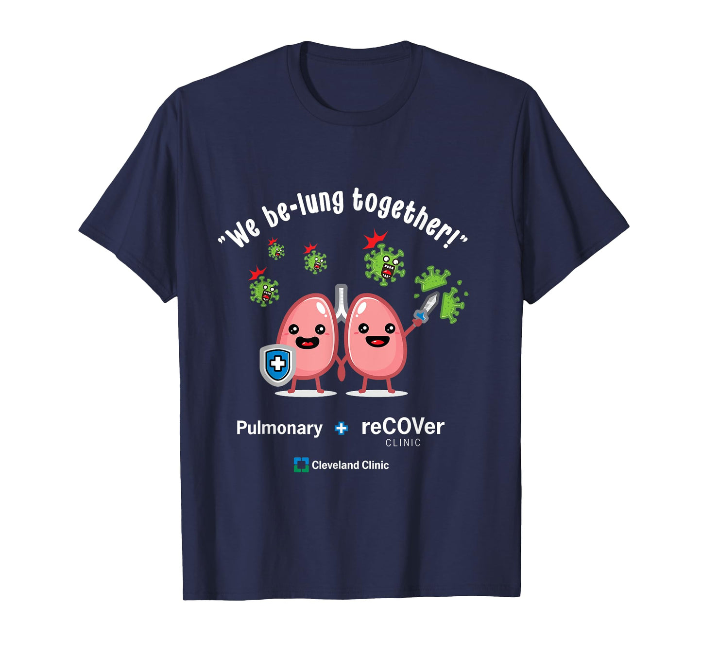 Pulmonary and Recover T-shirt Dark Colored T-Shirt