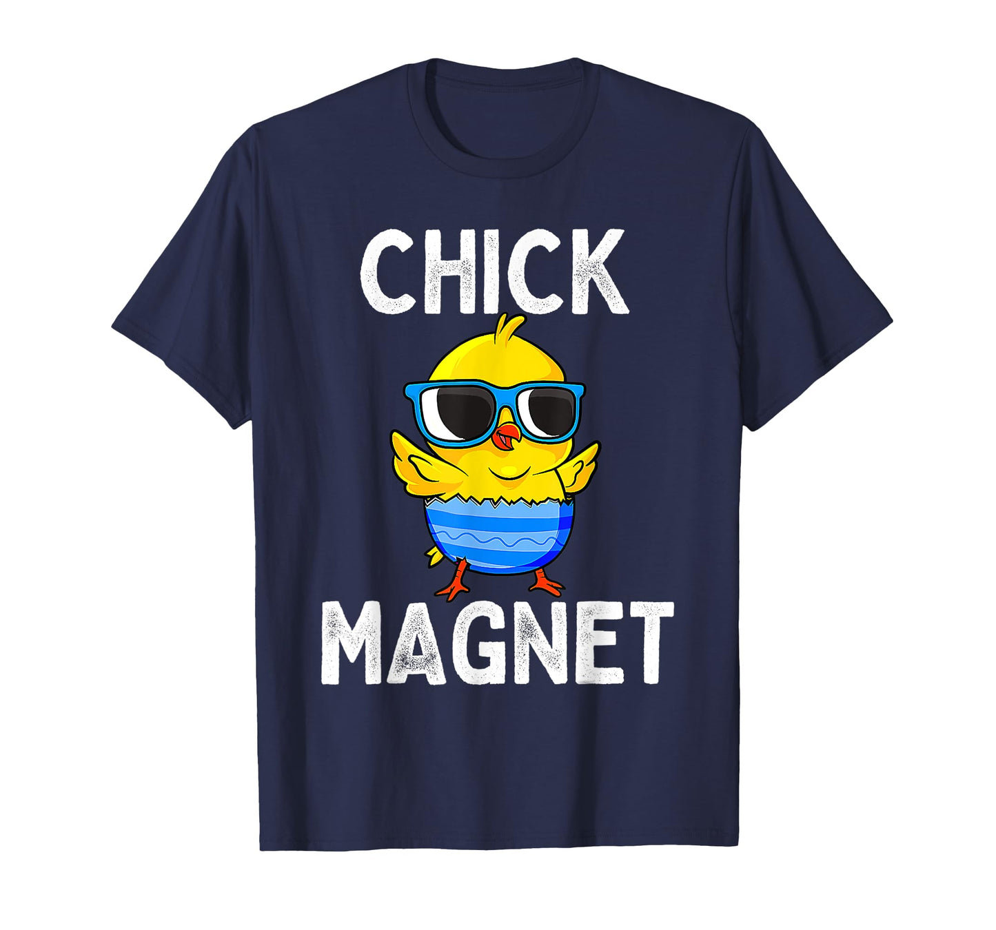 Chick Magnet Funny Easter Cute Baby Chicken Lover Kids Boys T-Shirt