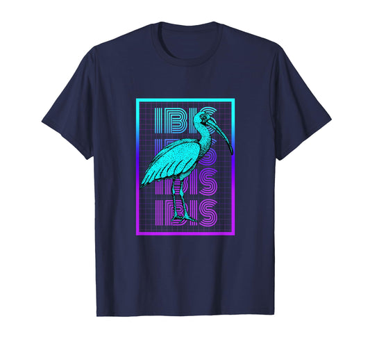 Ibis Bird Vintage Retro Ibis T-Shirt