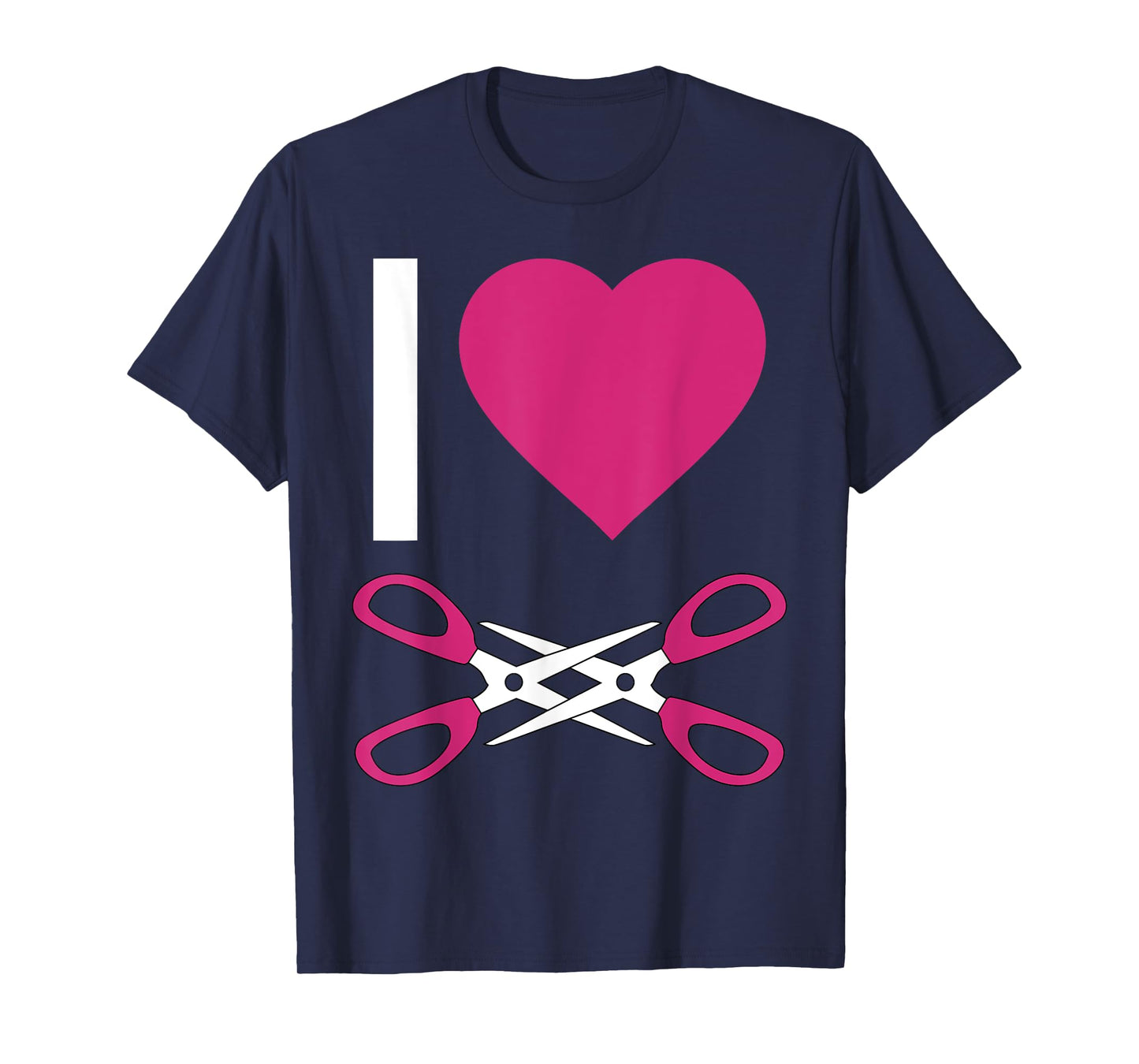 LGBT Pride Lesbian I Love To Scissor Funny Gift T-Shirt