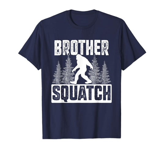 Squatchy Matching Family Bigfoot Shirts Brother Squatch T-Shirt
