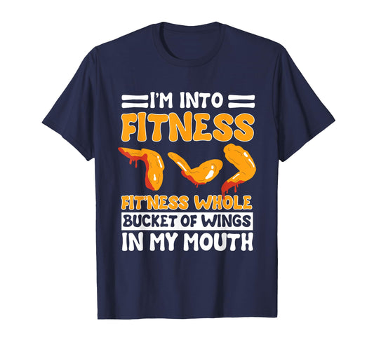 Chicken Wings Lover Fried Fast Food Buffalo Funny Foodie T-Shirt