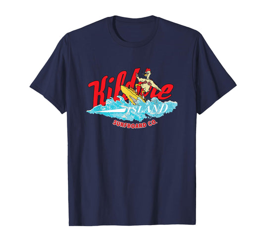 Outer Banks Island Chicken Kildare Island Surfboard Co. T-Shirt