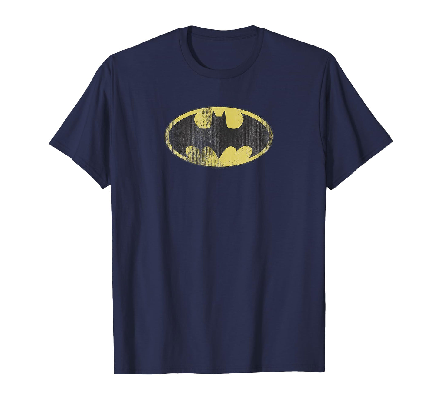 Batman Retro Bat Logo Distressed T-Shirt