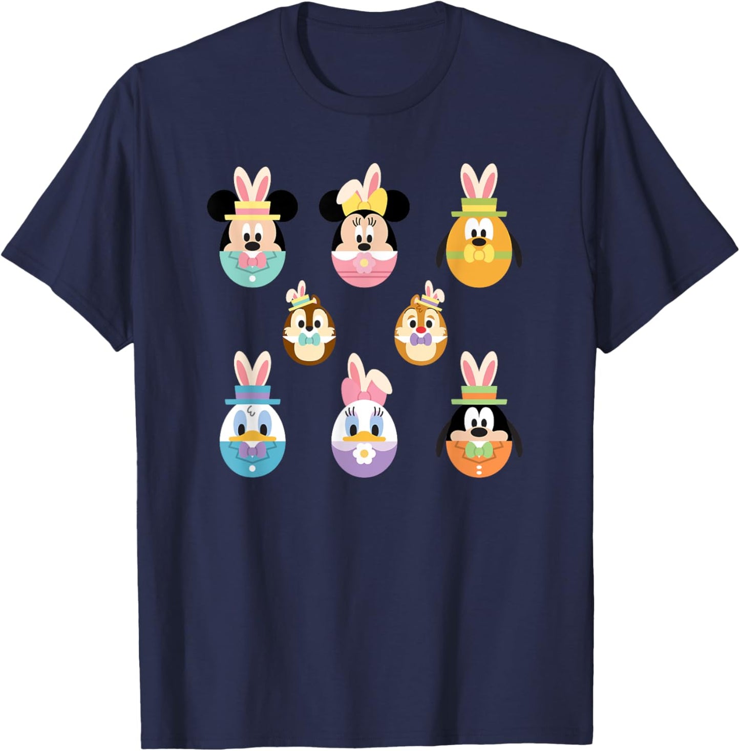 Disney Mickey Mouse & Friends Cute Easter Bunny Easter Eggs T-Shirt