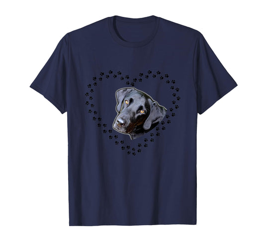 Black Labrador Retriever Dog T-Shirt