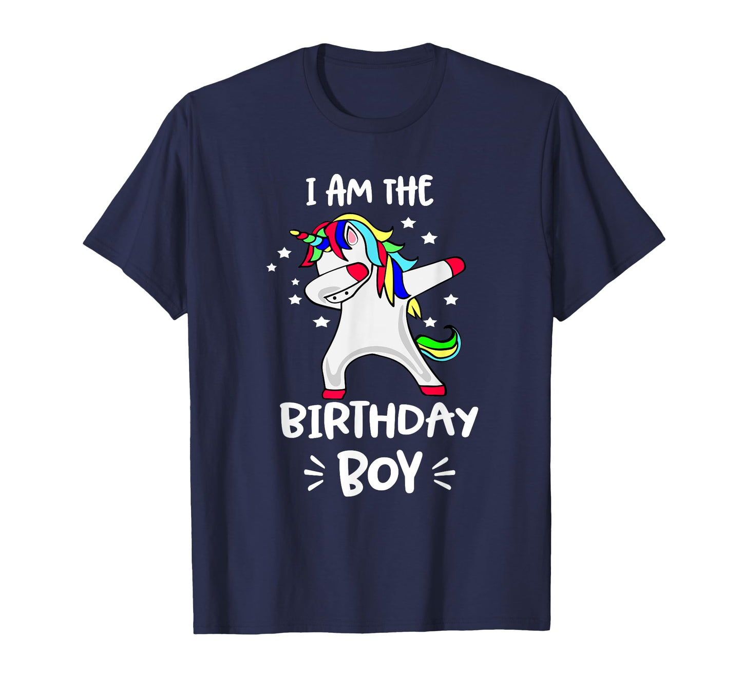 I Am The Birthday Boy Unicorn Shirt Dabbing Unicorn Shirt T-Shirt