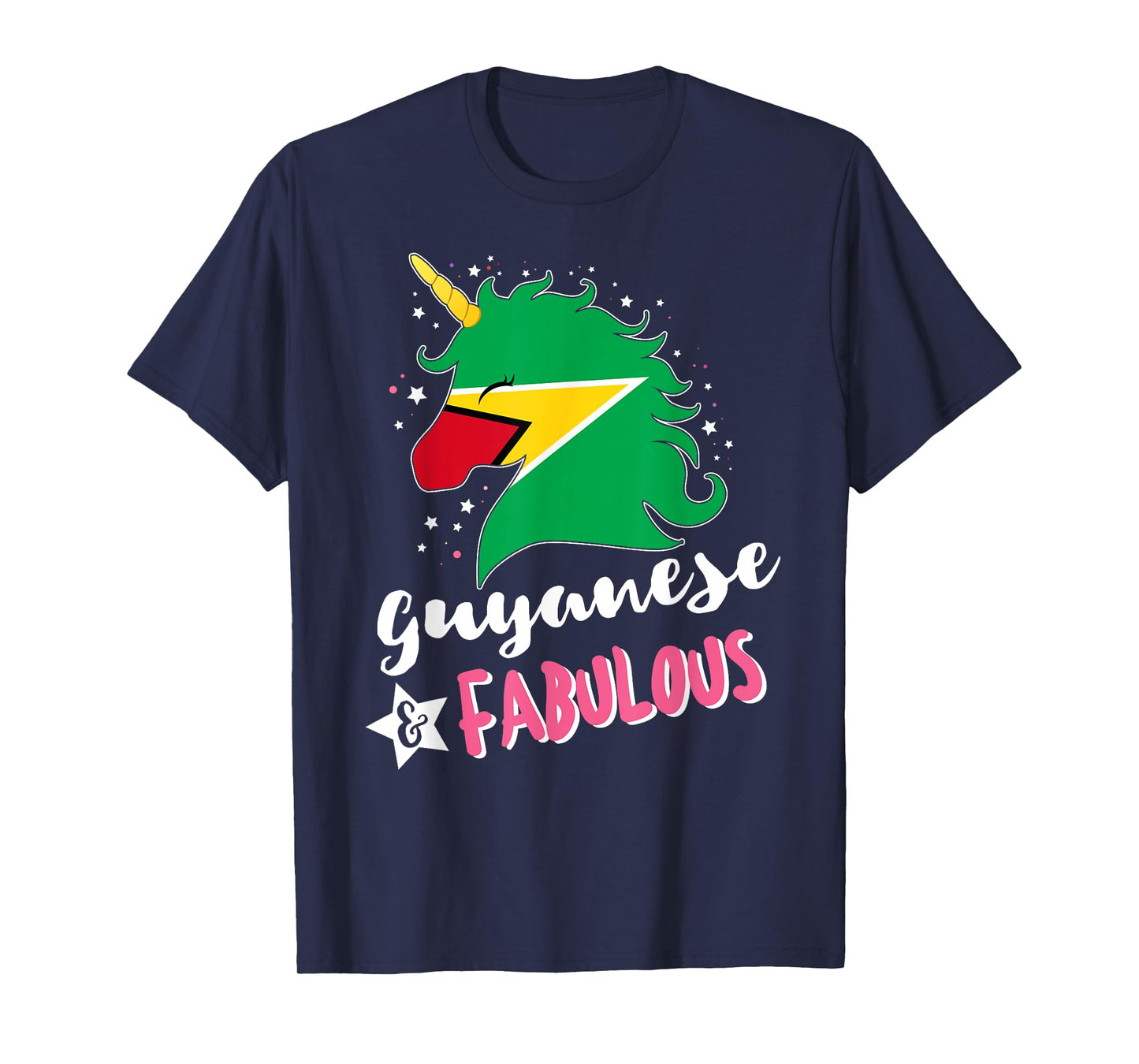 Guyananese Unicorn Guyana Flag T-Shirt