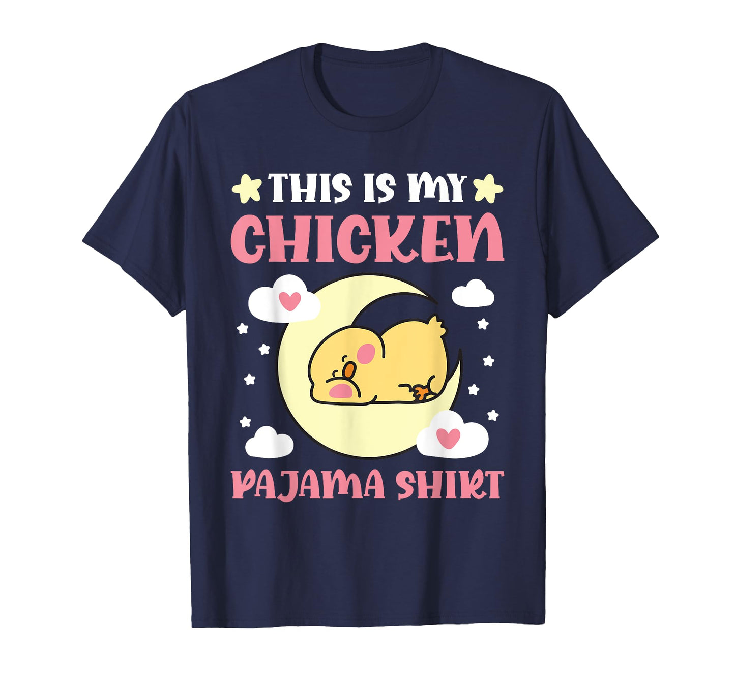 Cute PJ Teen Boys Girls PJs Funny This Is My Chicken Pajama T-Shirt