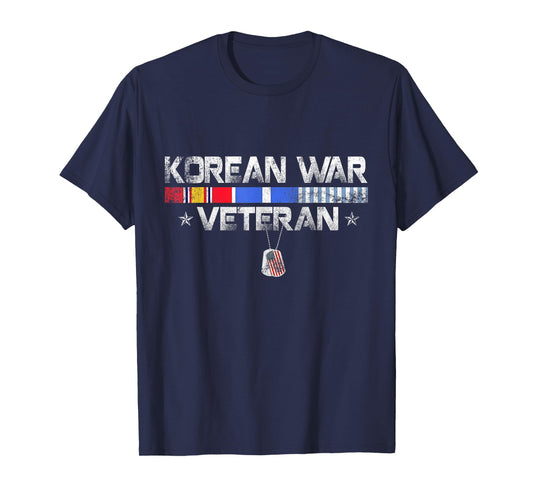 Korea Veteran T-Shirt Grandpa Vintage Patriotic Veterans Day T-Shirt