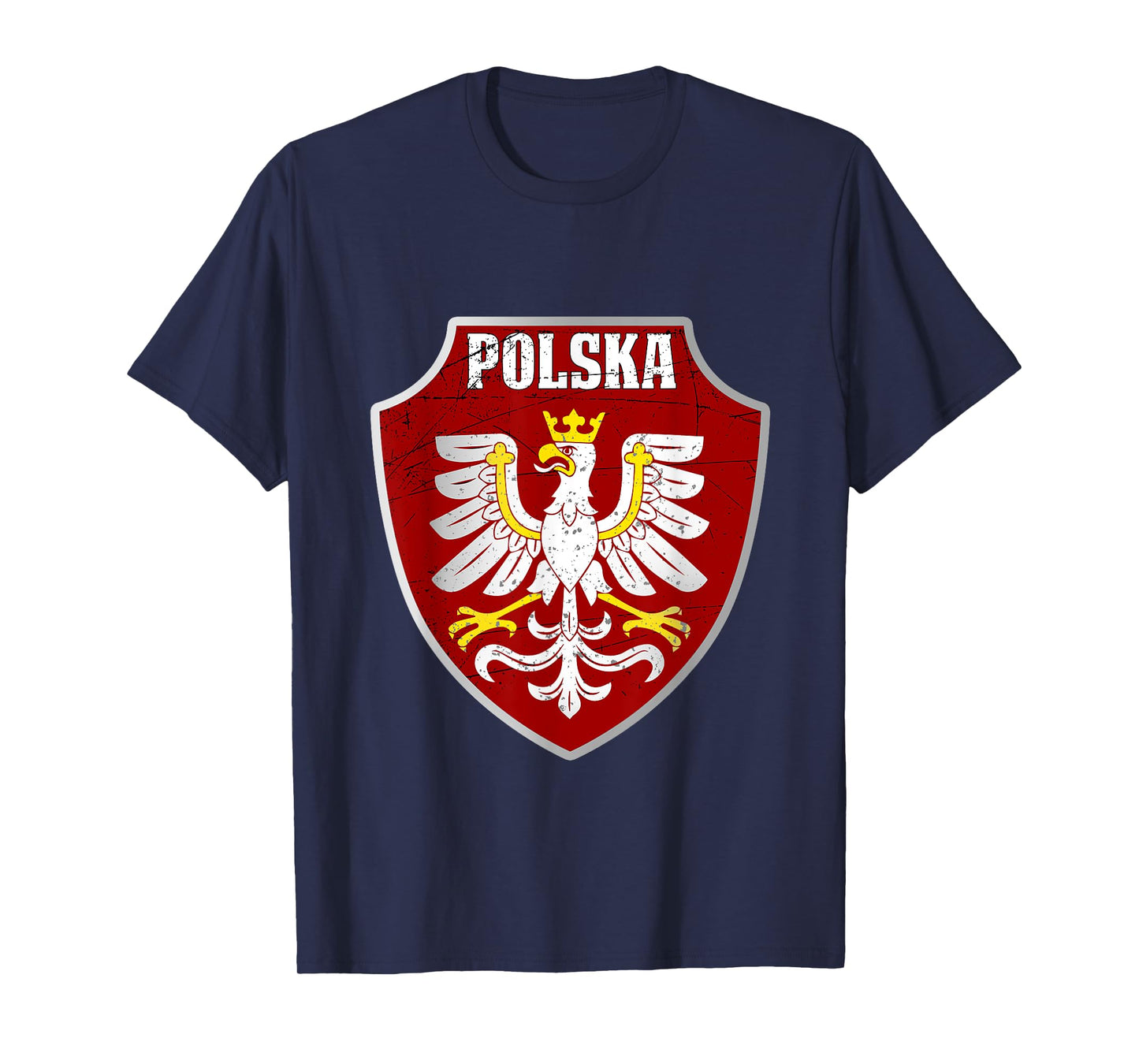 Polska Logo Vintage Retro Eagle Polish Pride Poland T-Shirt