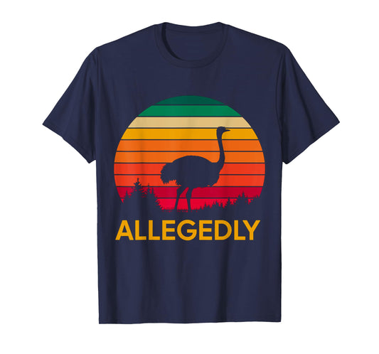 Retro Allegedly Ostrich T-Shirt