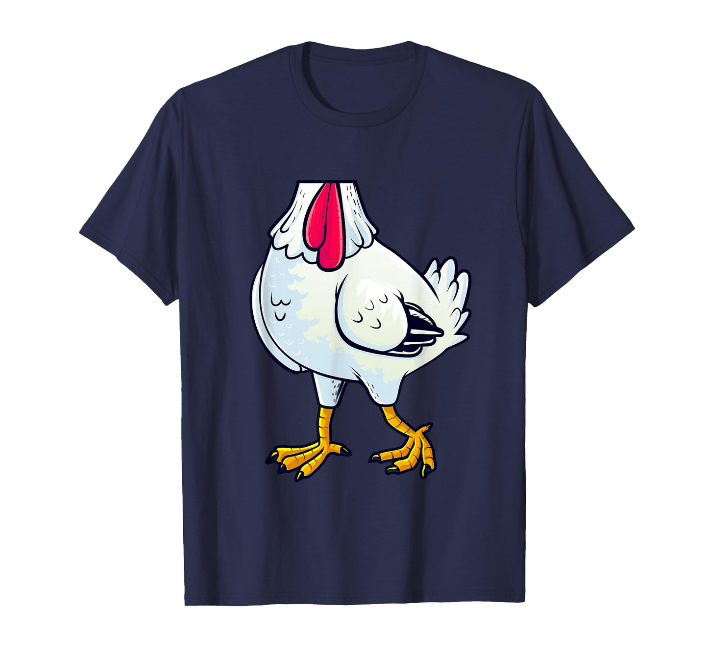 Chicken Costume Body Funny Farm Animal Farming Halloween T-Shirt