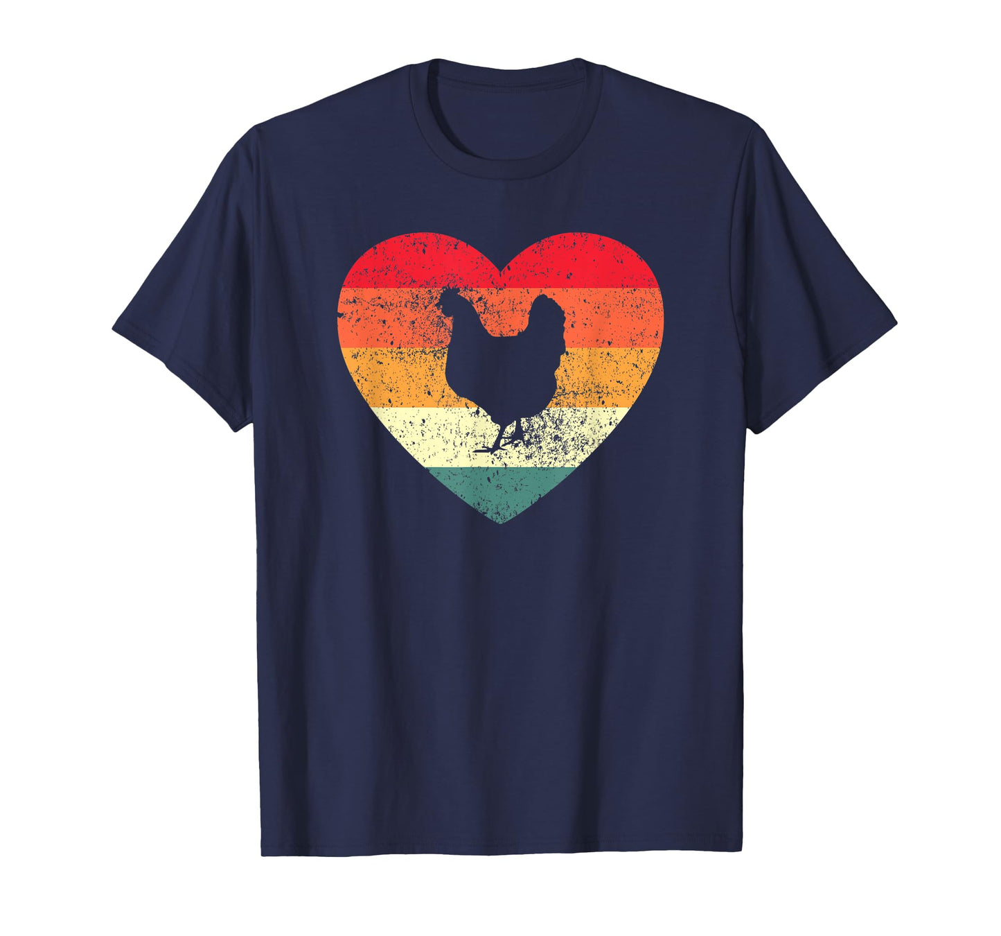 Girls I Love Chickens Retro Kids Womens Chicken T-Shirt