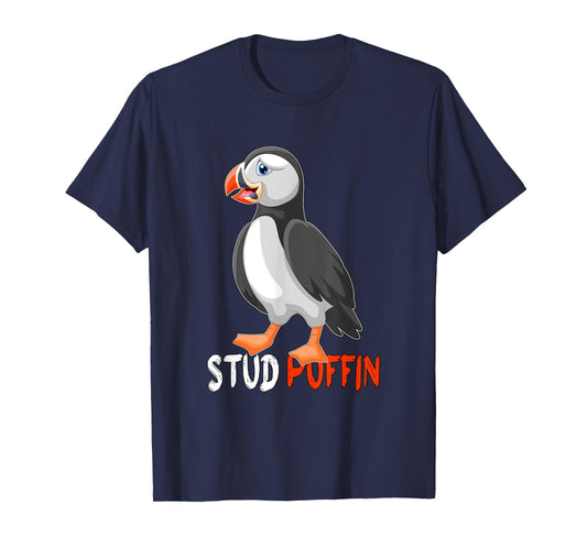 stud puffin -cute puffin T-Shirt