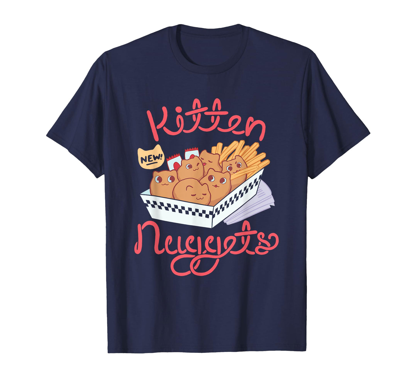 Kitten Nuggets Nugget Kitten Chicken Nugget Lover Gift T-Shirt