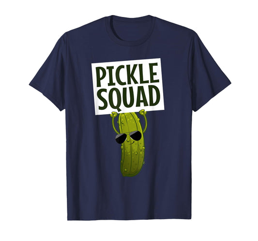 Funny Pickle Design For Men Women Kids Cucumber Pickle Lover T-Shirt