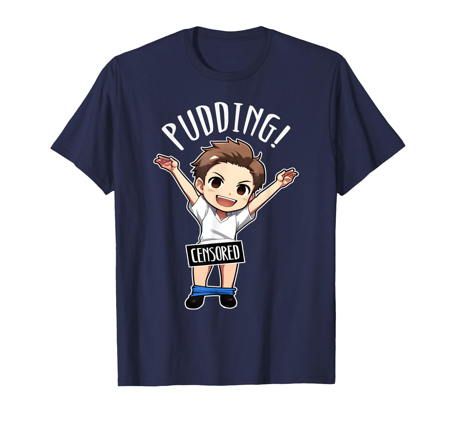 Chibi Pudding Scene Funny SPN T-Shirt