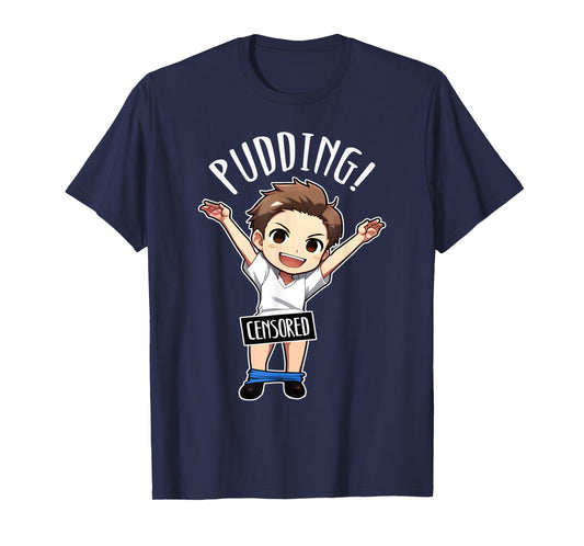 Chibi Pudding Scene Funny SPN T-Shirt