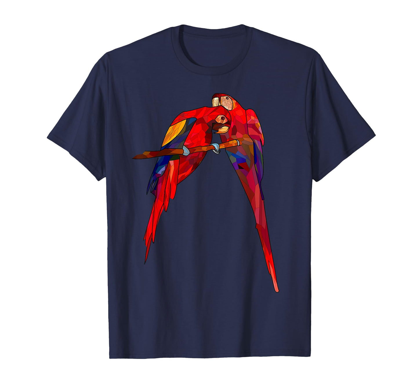 Pair of scarlet macaw for bird parrot lovers T-Shirt