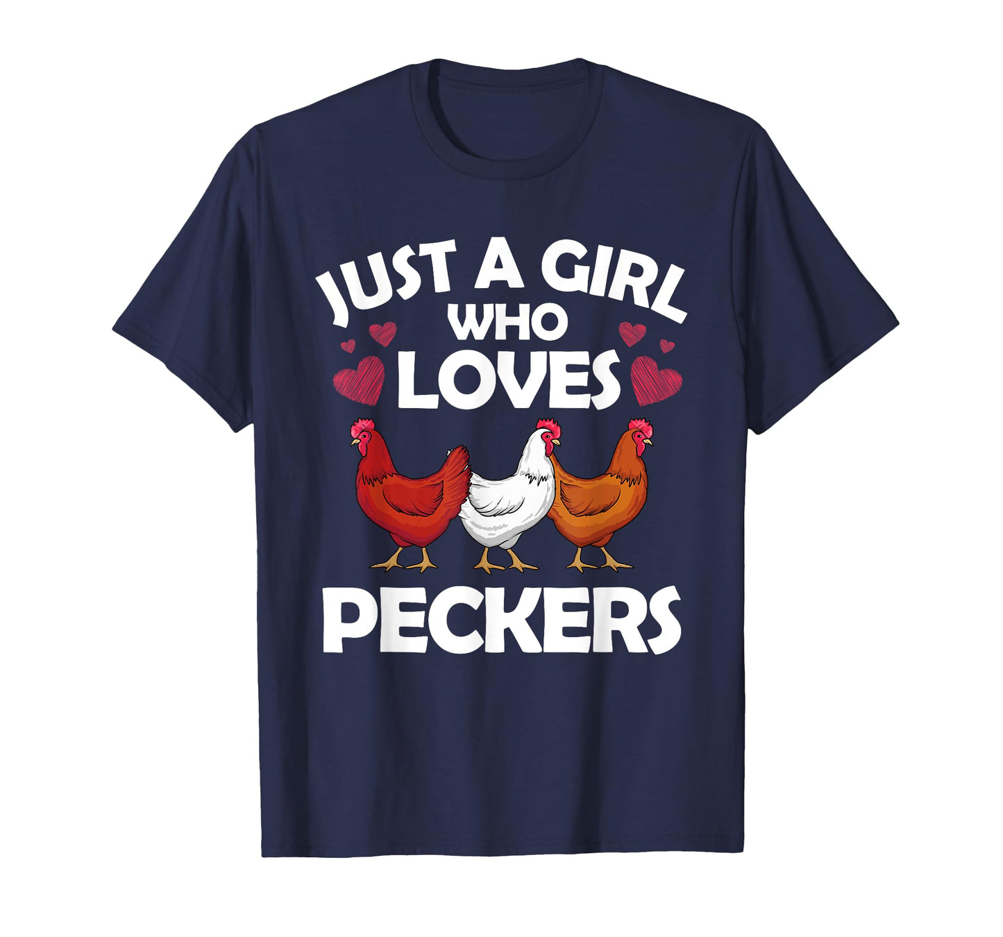 Funny Chicken For Women Girls Chicken Farmer Flock Whisperer T-Shirt