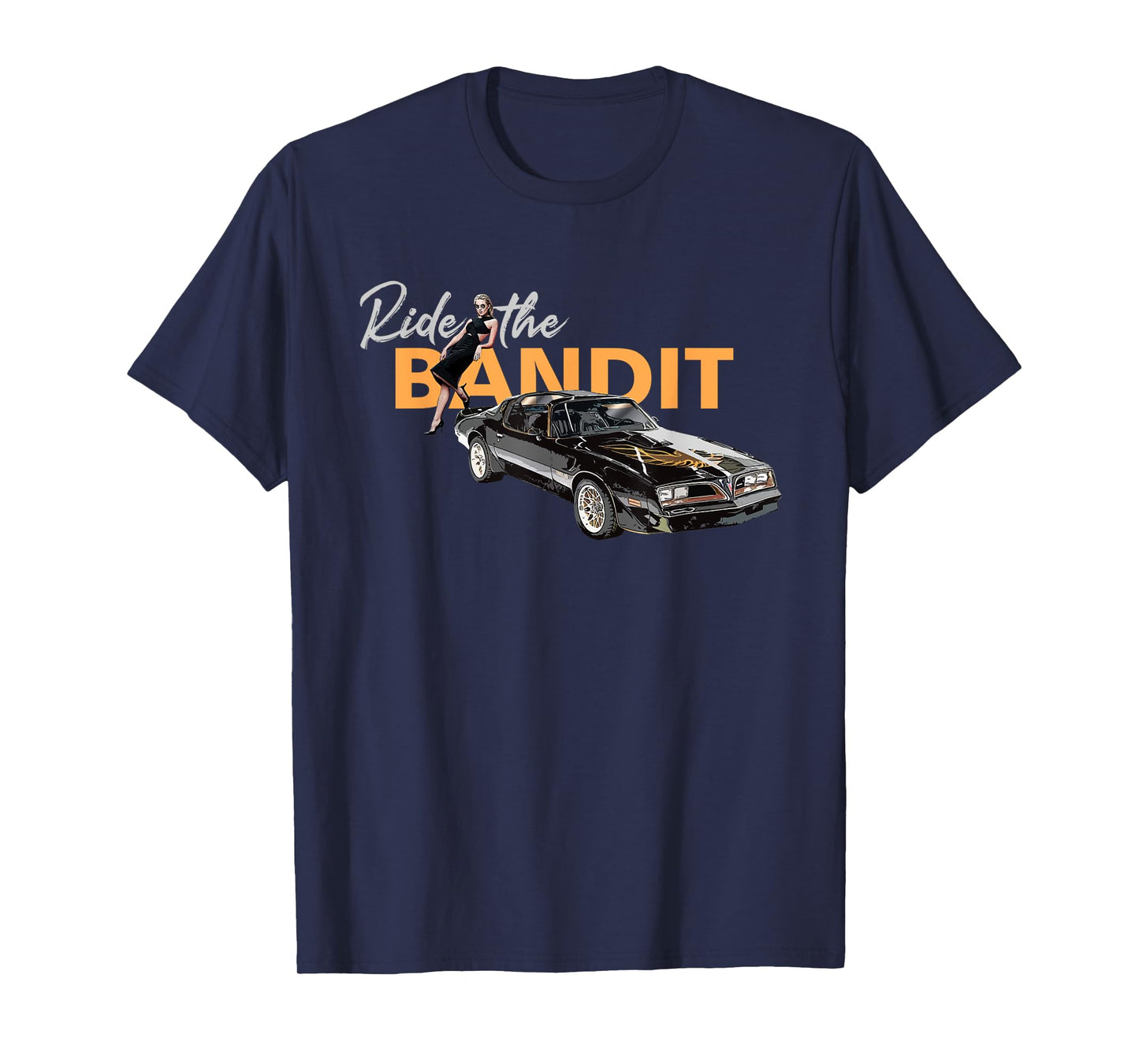CLASSIC CARS, 1977 BANDIT TRANS AM, VINTAGE BLACK TRANS AM T-Shirt