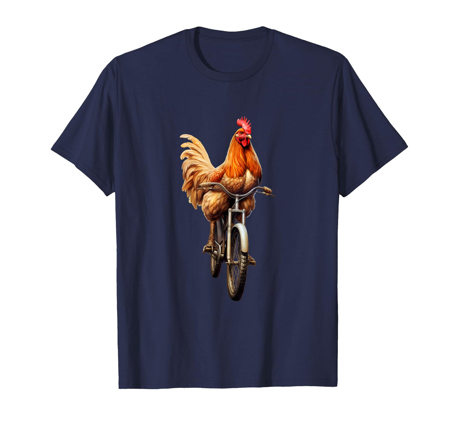 Chicken Bike Cycling T-Shirt