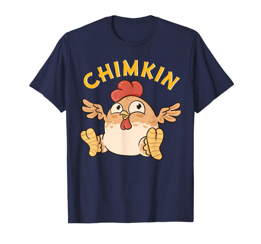 Chimkin | Funny Fat Derpy Chicken Meme Chicken Lover Farmer T-Shirt