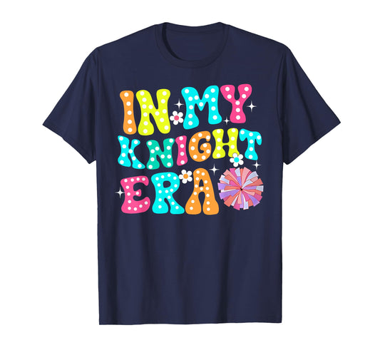 In My Knights Era Back to School Spirit Game Retro Groovy T-Shirt