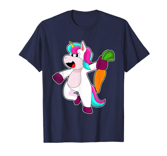 Unicorn Carrot Vegetables T-Shirt