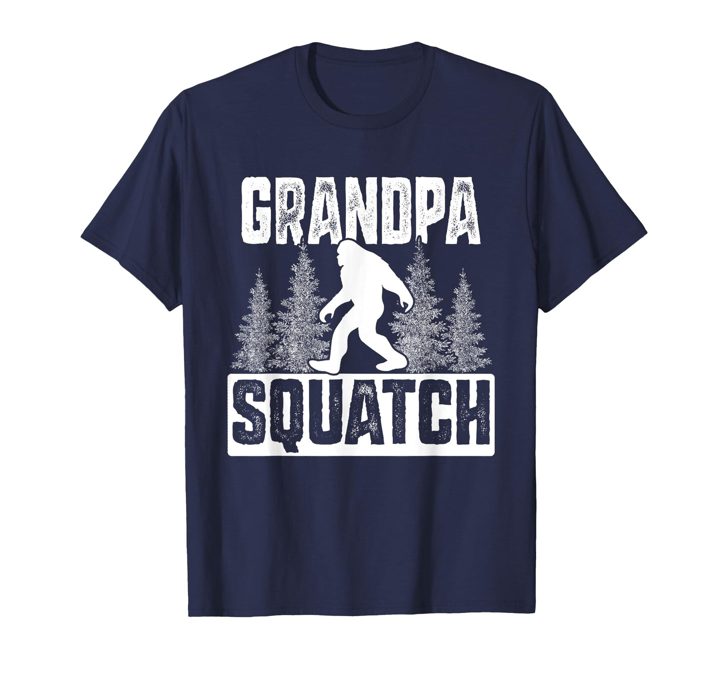 Squatchy Matching Family Bigfoot Shirts Grandpa Squatch T-Shirt