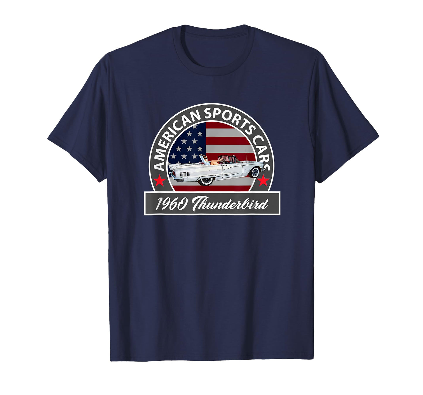CLASSIC CARS, 1960'S, 1960 THUNDERBIRDS, CONVERTIBLES, TBIRD T-Shirt