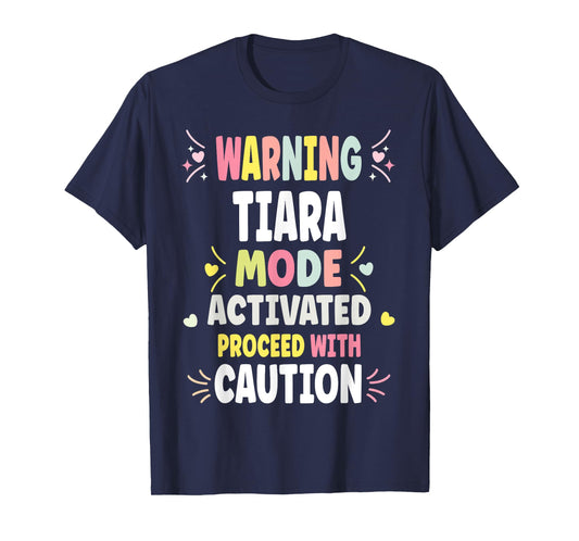 TIARA Personalized Women's Gift Custom TIARA T-Shirt