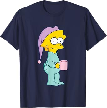 The Simpsons Baby Lisa Ready For Bed T-Shirt