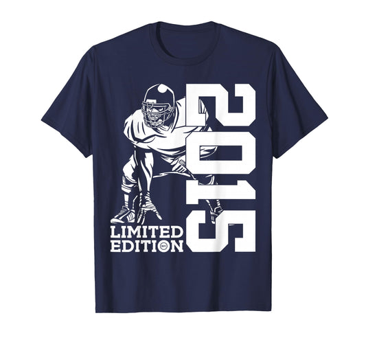 JAHRGANG 2015 OUTFIT ZUM 10. GEBURTSTAG 10th Birthday Football Limited Edition 2015 Football T-Shirt