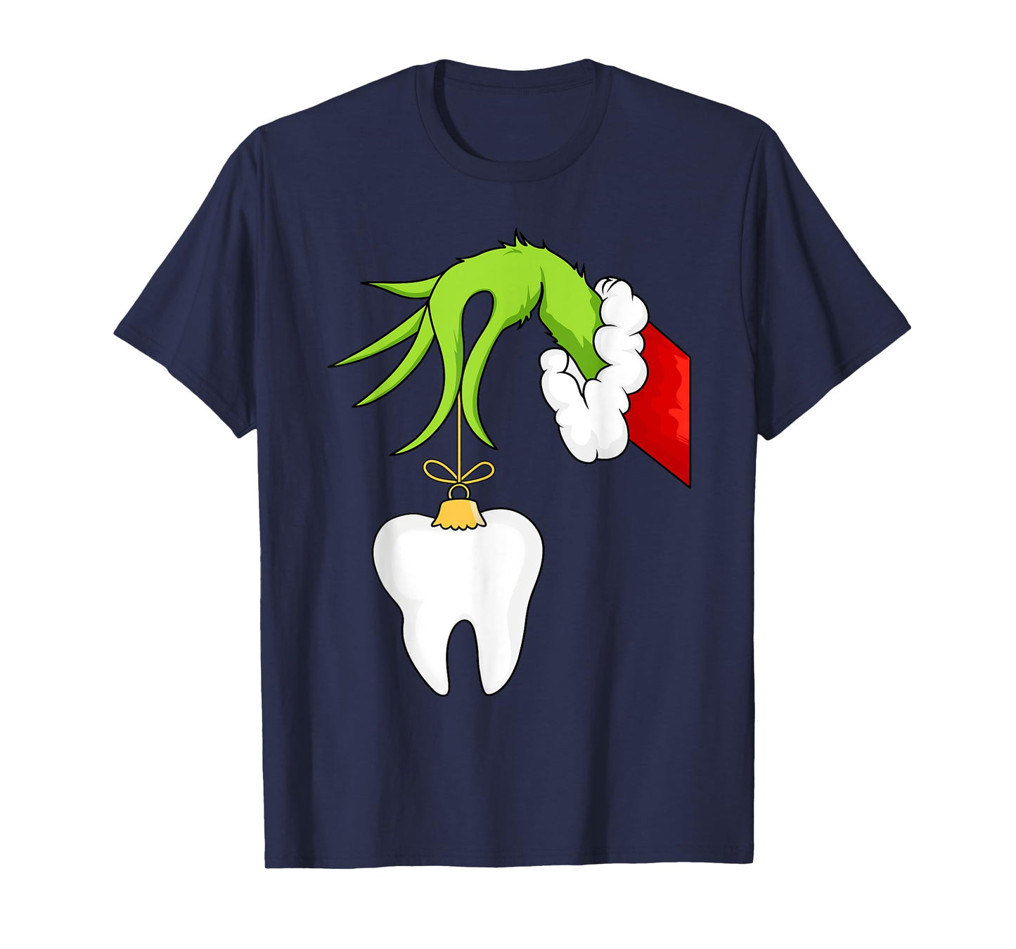 Christmas Tooth Dentist Dental Assistant Teeth Xmas Pajamas T-Shirt