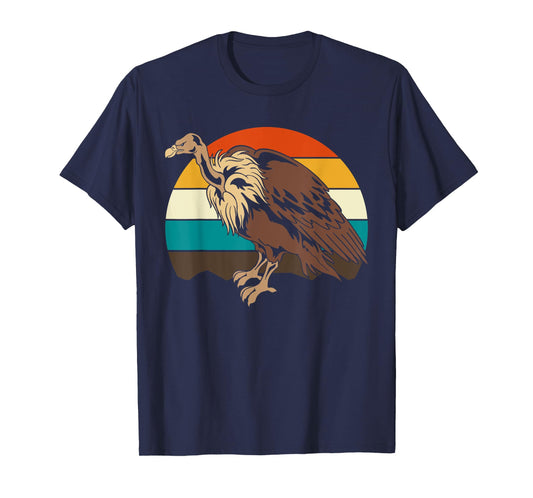 Retro Scavenger Turkey Vulture Bird Animal Carrion Vulture T-Shirt