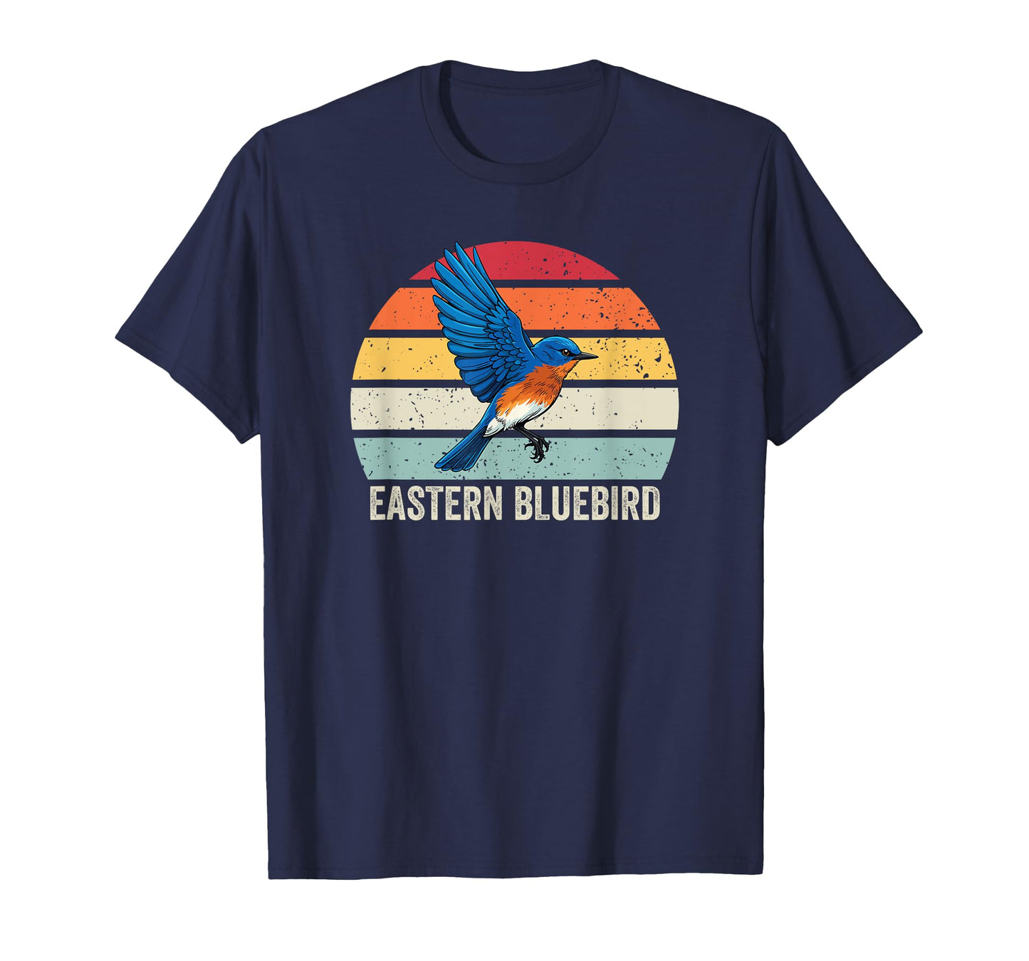 Eastern Bluebird Vintage Sunset, Eastern Bluebird T-Shirt