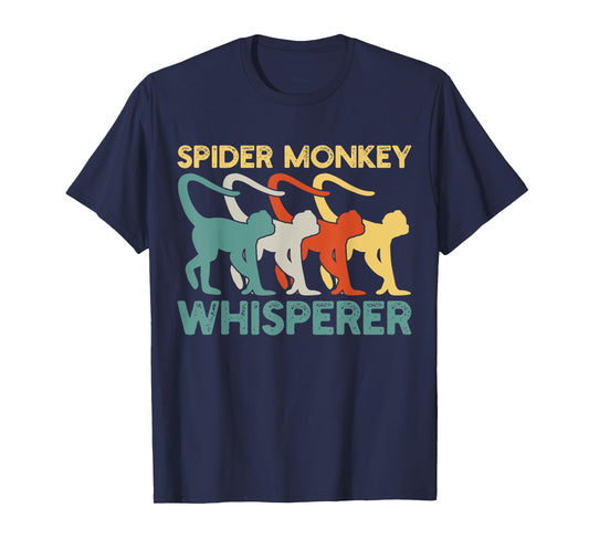 Spider Monkey Retro Vintage T-Shirt