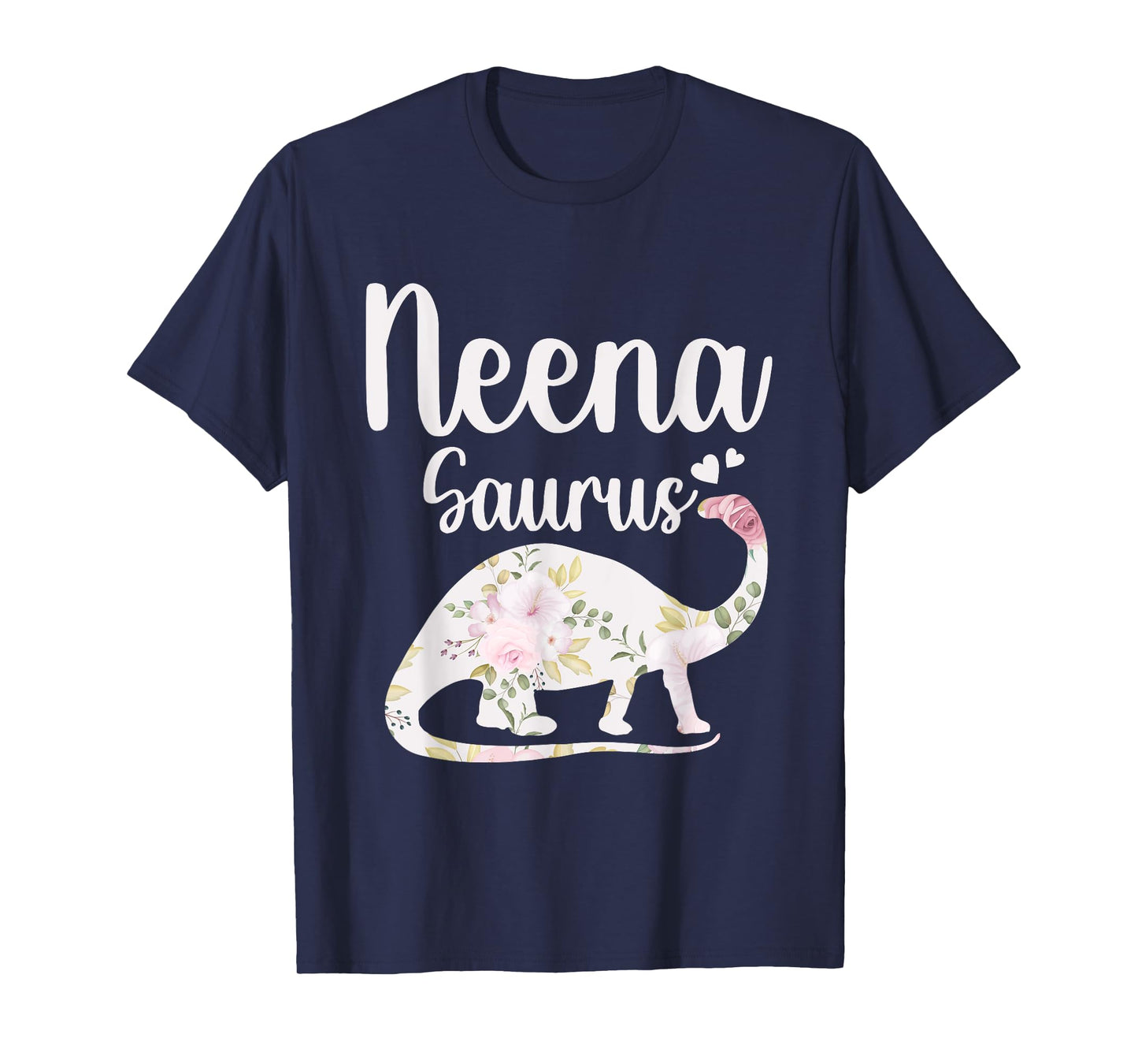 Neena Saurus Grandma Mother's Day Thanksgiving Christmas T-Shirt