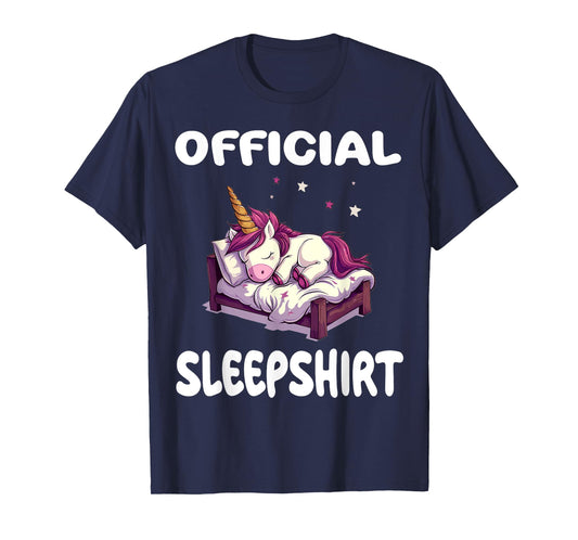 Unicorn Official Sleepshirt Pajamas Nightgown T-Shirt