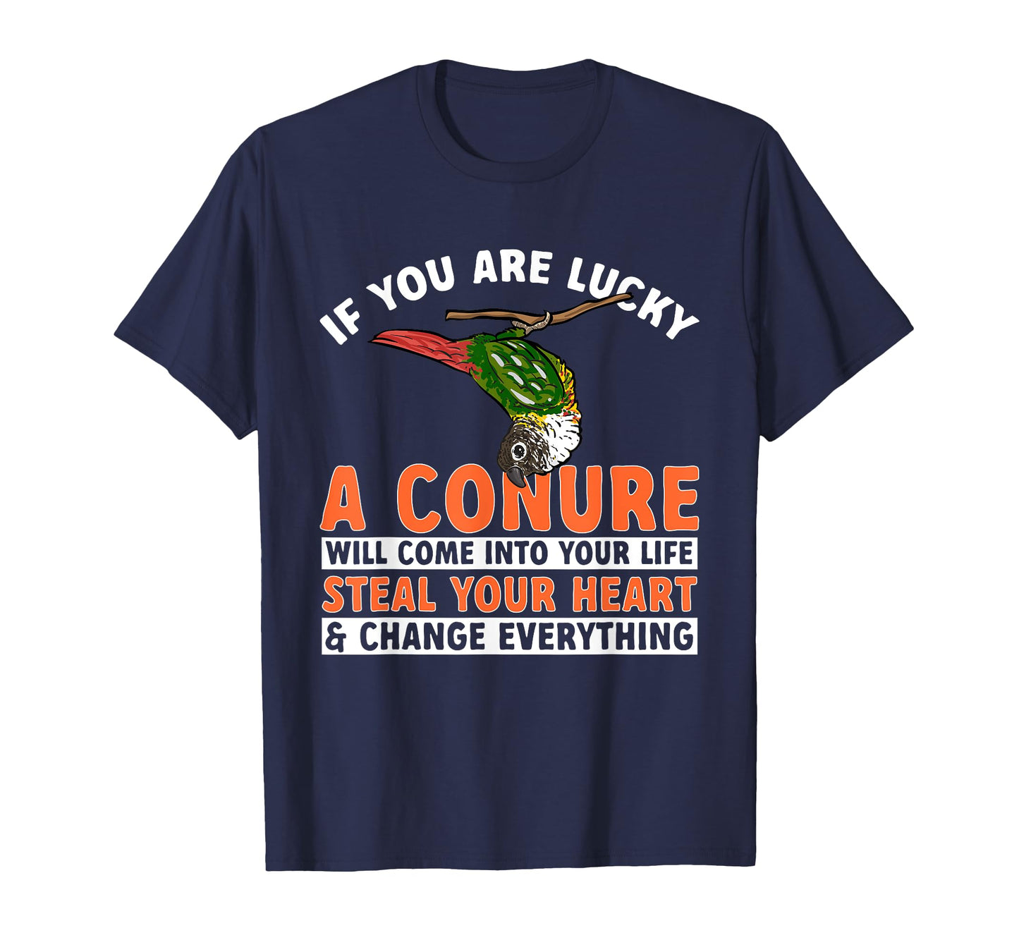 Green Cheek Conure Parrot Bird Conure T-Shirt